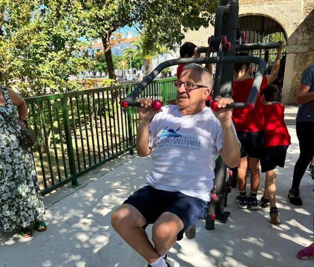 Imagen principal - Parque biosaludable de Santa Ana.