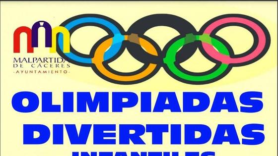 Vuelven las Olimpiadas Divertidas Infantiles de Malpartida de Cáceres