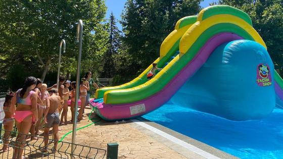 Gran asistencia al Día del Niño en la Piscina Municipal