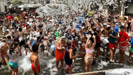 Multitudinaria Fiesta del Agua