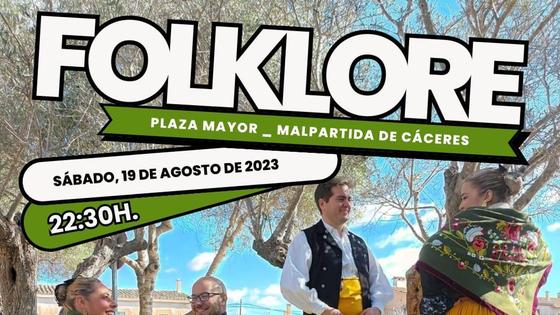 Sábado de folklore en Malpartida de Cáceres