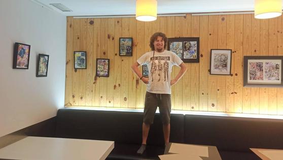 Alberto D´AL-QAZRIS expone en Aquario 'De la inteligencia artificial, de criaturas infernales y de la pasión del subconsciente'