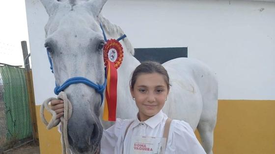 La malpartideña Rocía García, tercer puesto en el Campeonato de Doma Vaquera de Extremadura