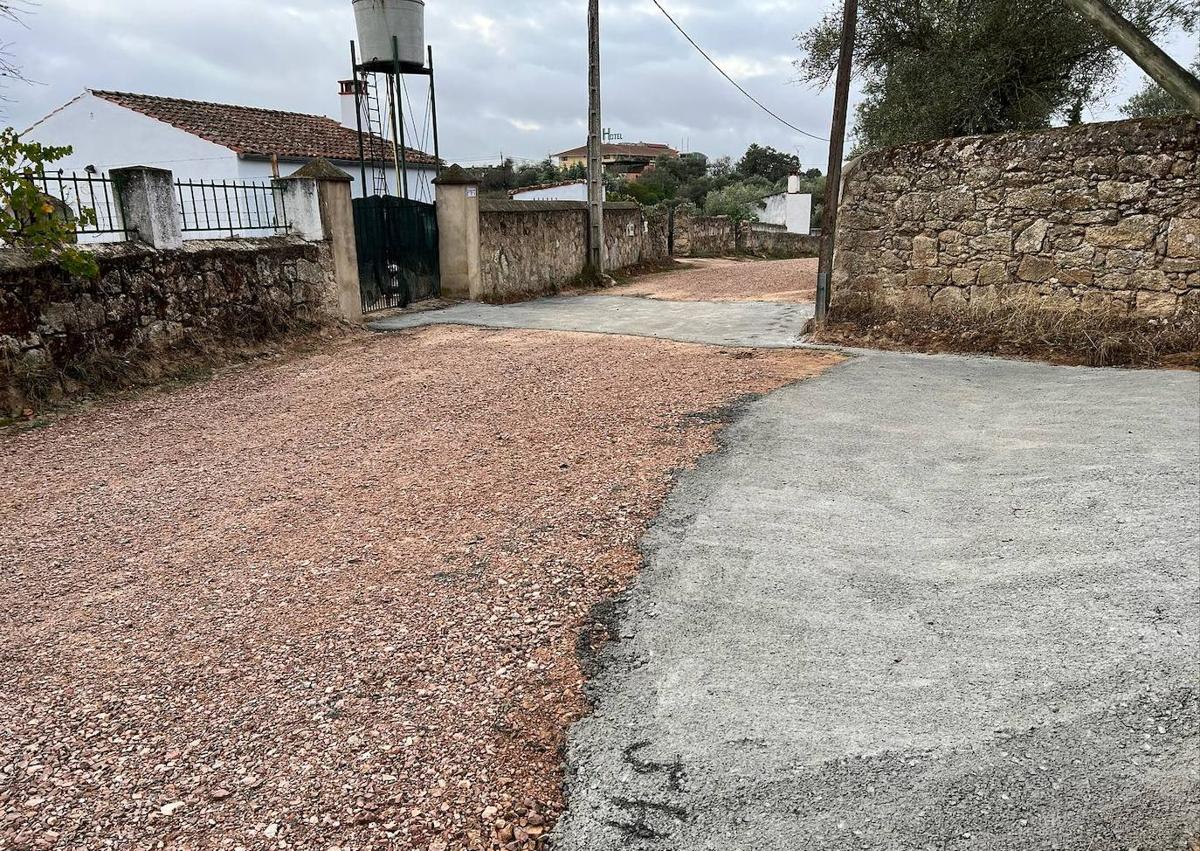 Imagen secundaria 1 - Finaliza la obra de la Calleja del Casar