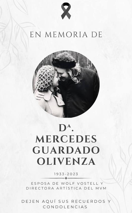 Un libro para despedirse de Mercedes Guardado en el Museo Vostell Malpartida