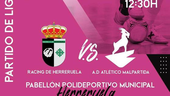 El AD Atlético Malpartida se desplaza para enfrentarse al Racing de Herreruela