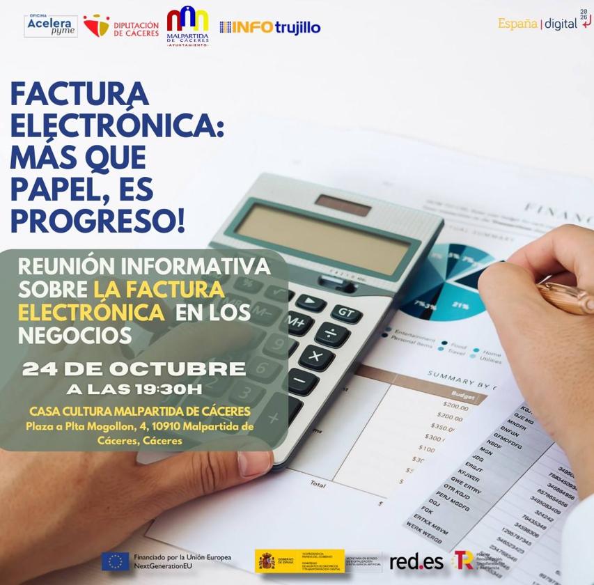 La Casa de Cultura acoge una charla sobre la factura electrónica en los negocios