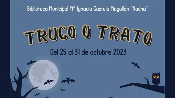 La biblioteca de Malpartida de Cáceres celebra Halloween