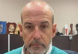 Alfredo Aguilera, alcalde de Malpartida de Cáceres, en un fotograma del vídeo.