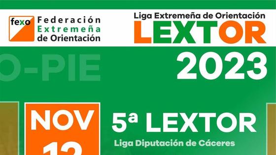 La quinta prueba de la Lextor 2023 se llevará a cabo en Los Barruecos
