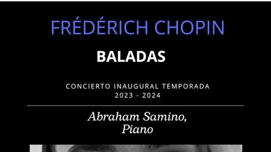 Abraham Samino ofrece un concierto de piano en Malpartida de Cáceres