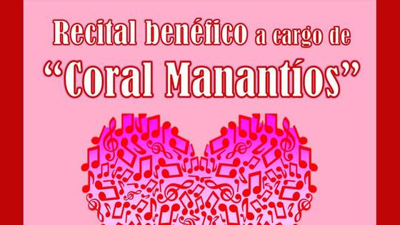 La Coral Manantíos ofrece un recital benéfico para la AECC