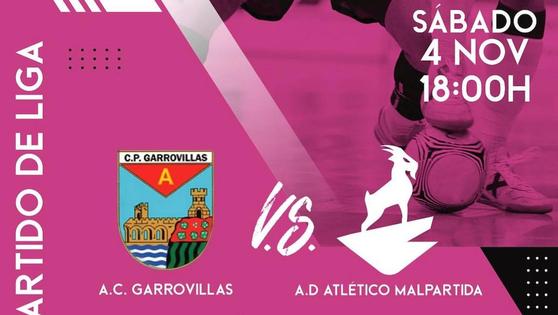 El AD Atlético Malpartida se desplaza para enfrentarse al CP Garrovillas