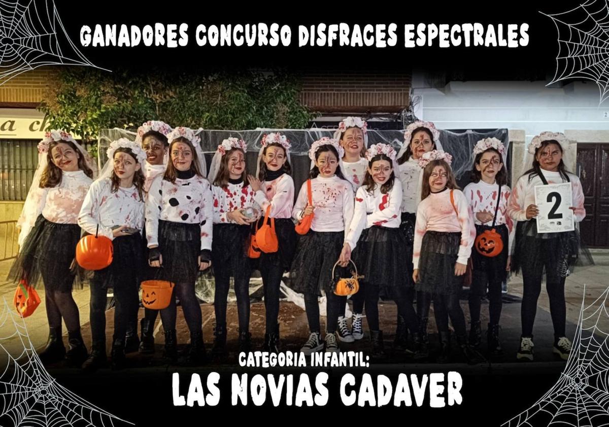 Imagen principal - &#039;La bestia y su séquito&#039;, &#039;La santa compaña&#039; y &#039;Las novias cadáver&#039; ganan el concurso de disfraces espectrales