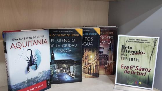 La biblioteca lanza un reto lector para conocer a Eva García Sáenz
