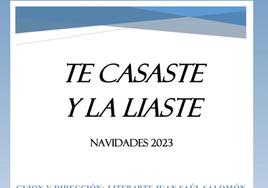 Juan Saúl Plata y La Siembra ensayan 'Te casaste y la liaste', la obra para las próximas navidades