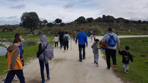 Paseo y talleres en una jornada familiar