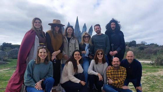 5 influencers franceses han disfrutado del escenario de Juego de Tronos en Los Barruecos