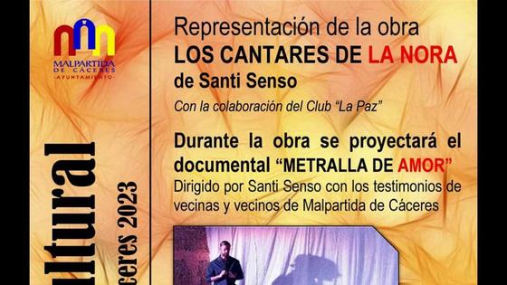 Santi Senso abre el Otoño Cultural de Malpartida de Cáceres