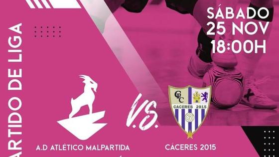 El AD Atlético Malpartida recibe al Cáceres 2015