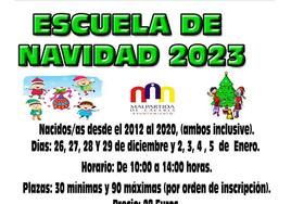 Inscripciones abiertas para la Escuela de Navidad
