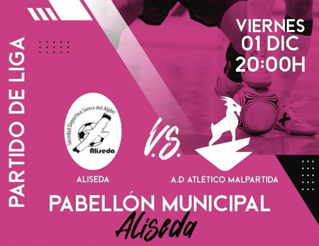 El AD Atlético Malpartida se desplaza para enfrentarse al AD Sierra del Aljibe