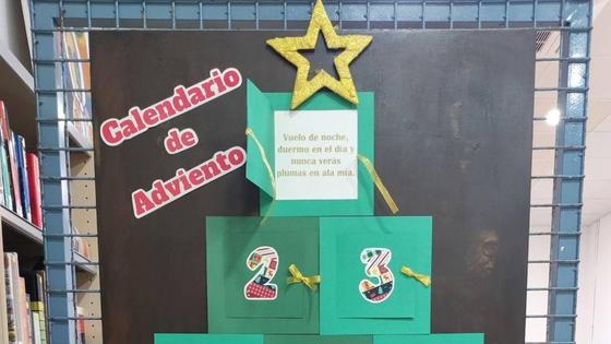 La biblioteca de Malpartida de Cáceres organiza el reto del Calendario de Adviento