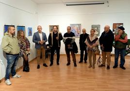 Inauguración de la exposición.