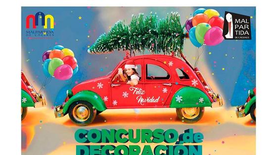 Vuelve el Concurso de Decoración de Coches Navideños de Malpartida de Cáceres