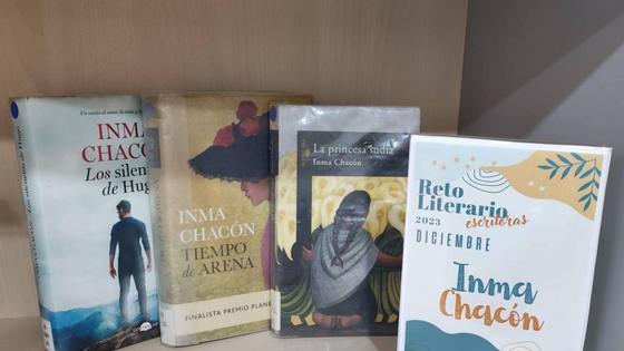 La biblioteca malpartida propone a sus lectores el reto de conocer la obra de Inma Chacón