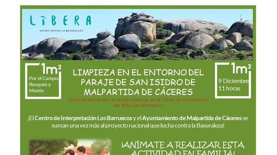 El Proyecto Libera organiza una quedada para limpiar el entorno de San Isidro