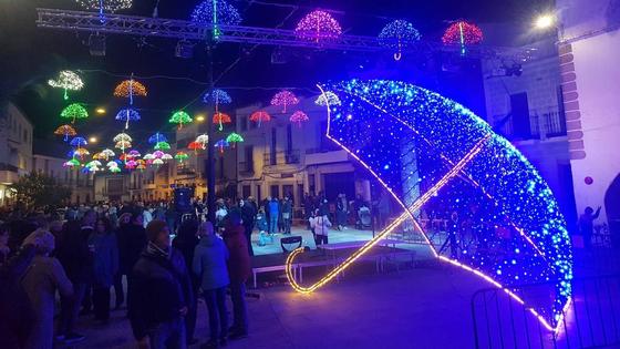 Malpartida brilla en Navidad