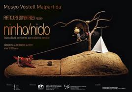 La compañía Partículas Elementales llega al Museo Vostell como Ninho/Nido
