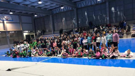 Las Escuelas Deportivas Municipales despiden el año con su exhibición de Navidad