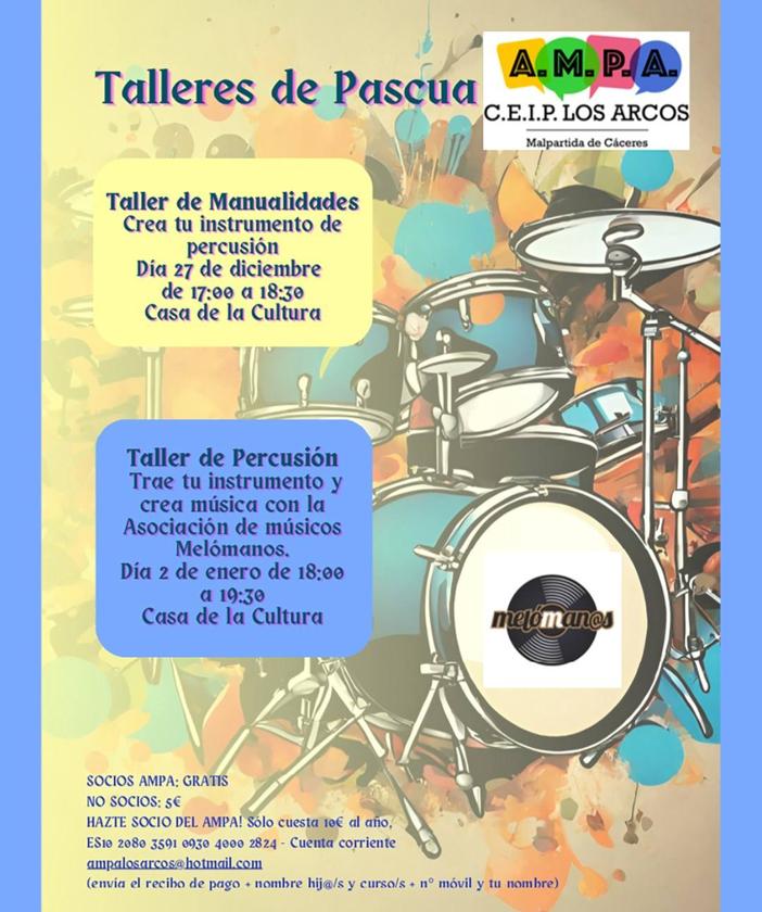 El AMPA del colegio Los Arcos organiza talleres de Pascua