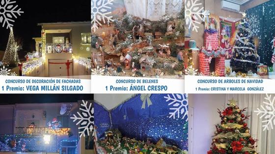 Los concursos de decoraciones navideñas ya tienen ganadores