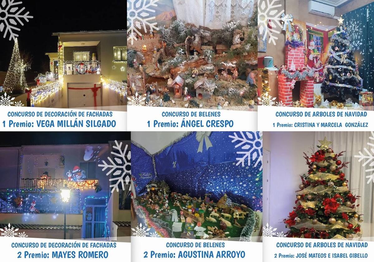 Los concursos de decoraciones navideñas ya tienen ganadores