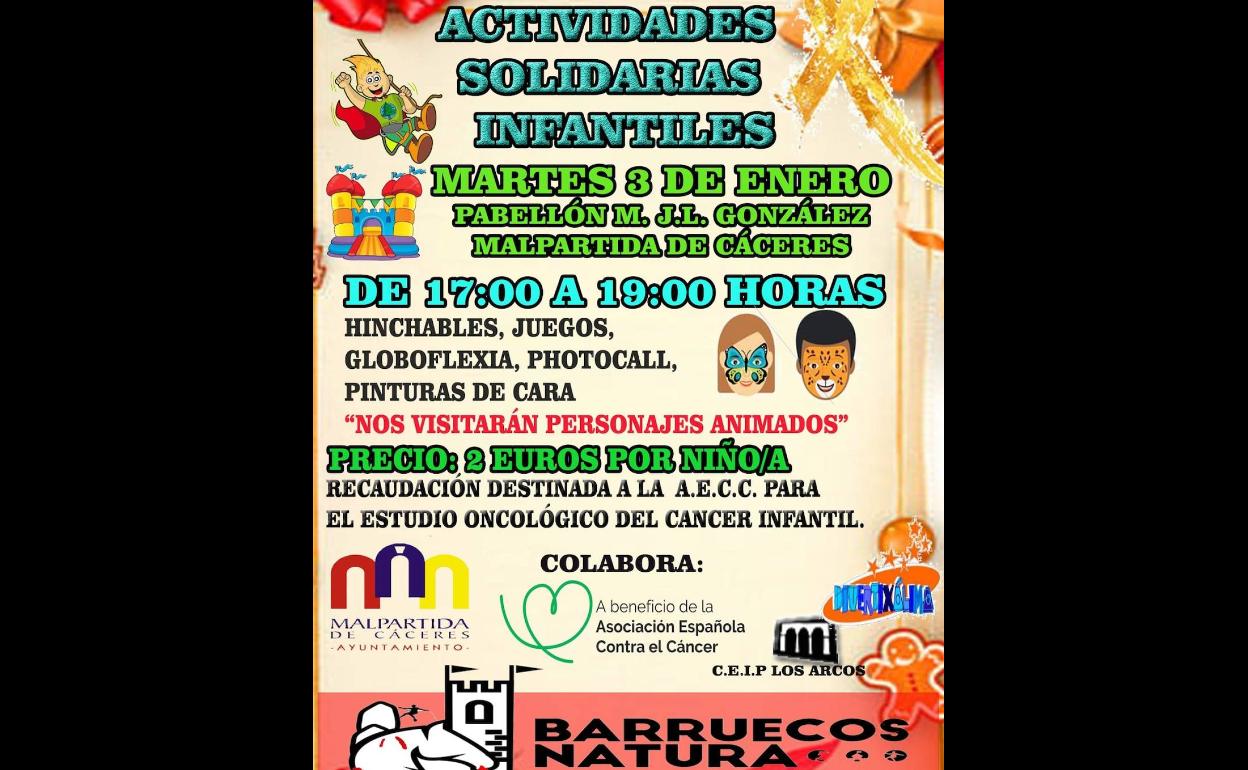 Tarde infantil con actividades solidarias