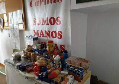 Imagen secundaria 1 - Recogida de alimentos en el CEIP Los Arcos.