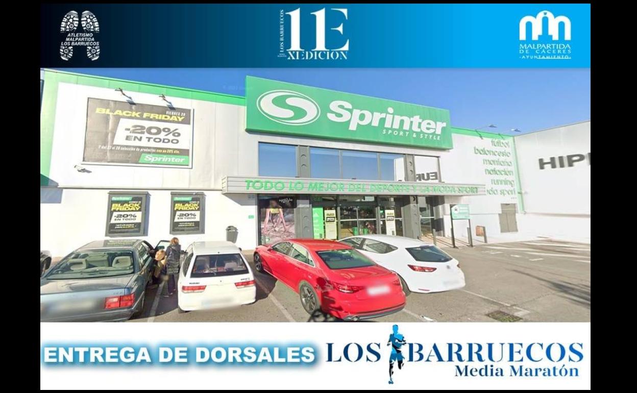 El Club de Atletismo Los Barruecos entrega los dorsales para la Media Maratón