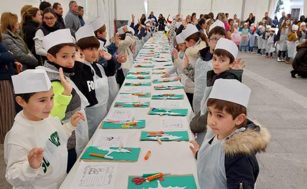 Imagen principal - 150 niños participan en Pequechef