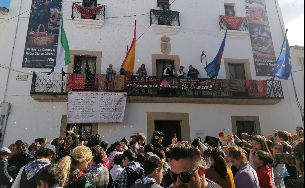 Los niños celebran la 'Patatera didáctica'