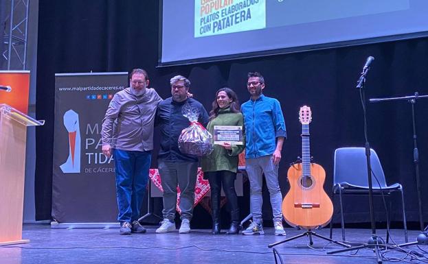 Imagen principal - Ganadores del concurso popular. 