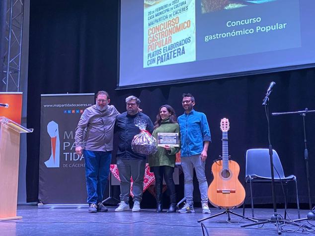 Gala Patatera. Premios concurso gastronómico popular.
