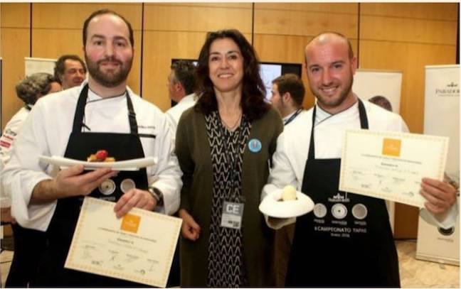 El chef malpartideño Francisco Romero, ganador del II Campeonato de Tapas de Paradores