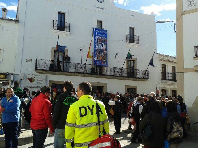 DYA en la Pedida de la Patatera del año pasado. 