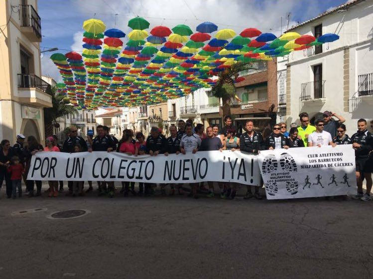 I Carrera Solidaria del Club de Atletismo Los Barruecos. 