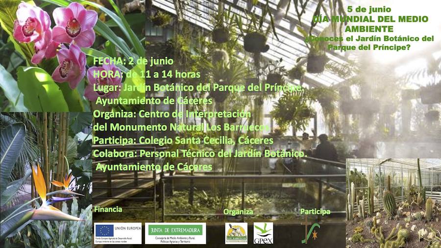 El Centro de Interpretación visita el Jardín Botánico con motivo del Día Mundial del Medio Ambiente