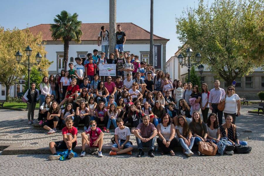 Los alumnos de portugués de ‘Los Barruecos’ participan en un encuentro escolar en Portugal
