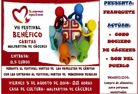 VII Festival Benéfico Cáritas Malpartida de Cáceres